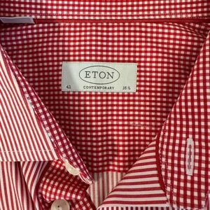Eton Contemporary Striped Dress Shirt